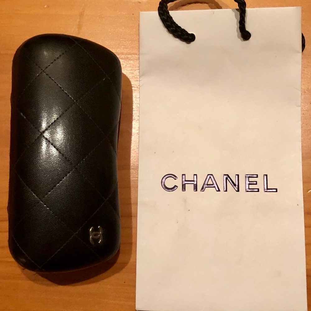 CHANEL Sunglasses Case And Bag